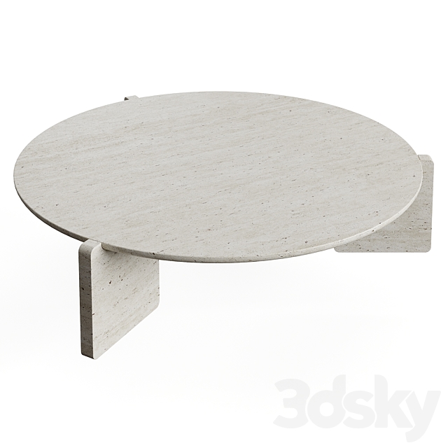 Gianfranco Ferre Home Greenwich Coffee Table 3ds Max - thumbnail 3