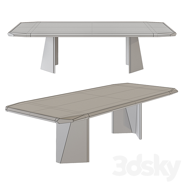 Giorgetti Amadeus Table 3DSMax File - thumbnail 2