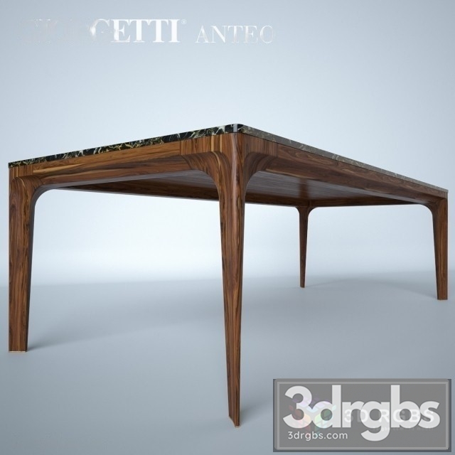 Giorgetti Anteo Table 3dsmax Download - thumbnail 1