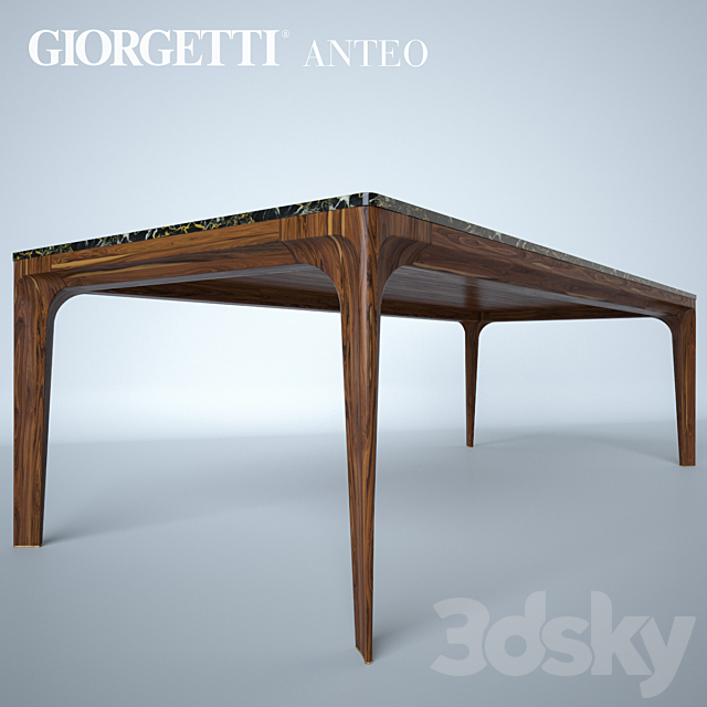 Giorgetti Anteo table 3DSMax File - thumbnail 1