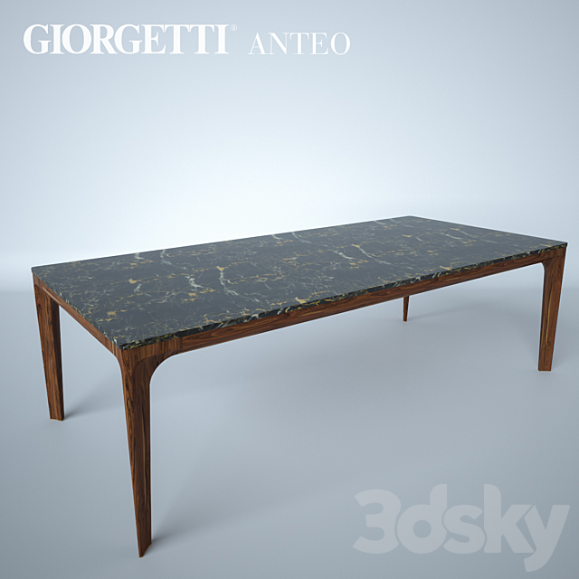 Giorgetti Anteo table 3DSMax File - thumbnail 2