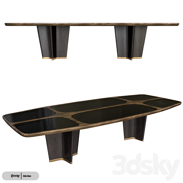 Giorgetti Bigwig Table 3DSMax File - thumbnail 2