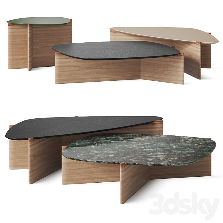 Giorgetti Griffe Coffee Tables 3DS Max - thumbnail 1