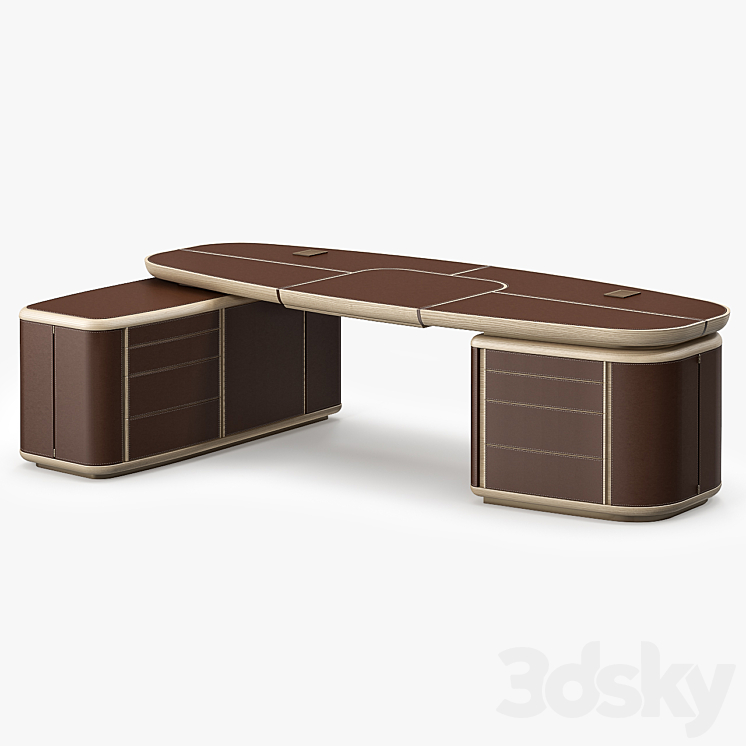 Giorgetti Tycoon Desk 3DS Max - thumbnail 1