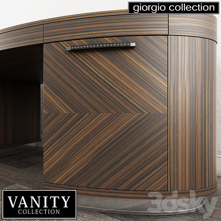 GIORGIO COLLECTION Vanity – Art. 9180 – Desk 3DS Max - thumbnail 2