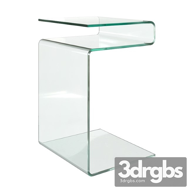 Glass coffee table esf - thumbnail 1