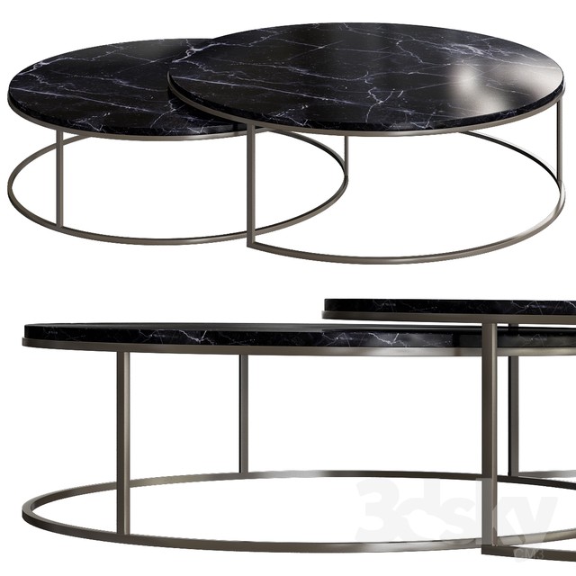 Globe west elle nest coffee table 3DS Max - thumbnail 3