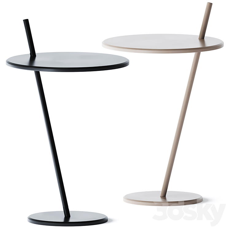 Good Evening Side Table by Ligne Roset 3DS Max Model - thumbnail 3