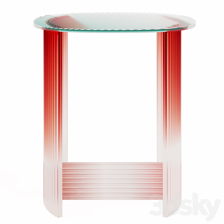 gradient table 3DS Max Model - thumbnail 2