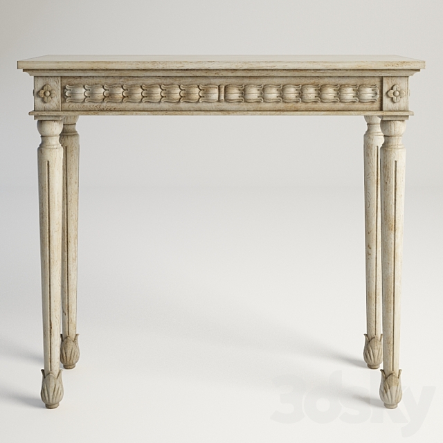 GRAMERCY HOME – BLOSSOM CONSOLE TABLE 512.018-BMAG 3DSMax File - thumbnail 1