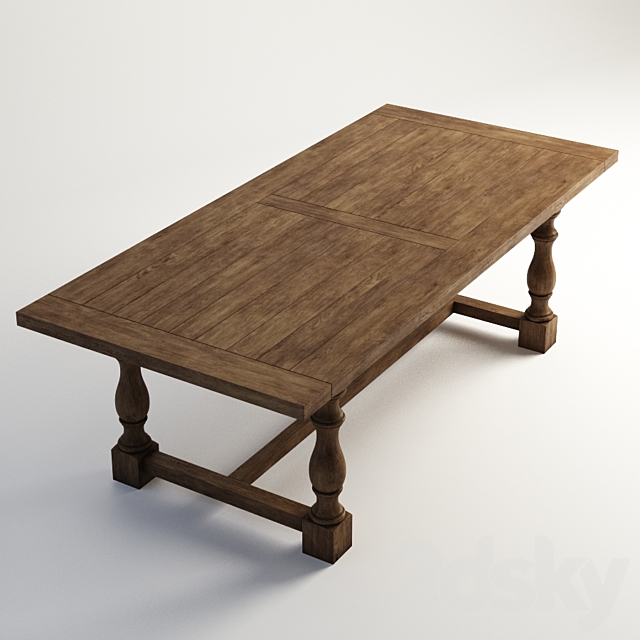 GRAMERCY HOME – STEIN TABLE 301.003 3DS Max Model - thumbnail 2