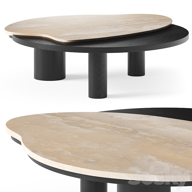 Greenapple Bordeira Coffee Table 3DS Max - thumbnail 1