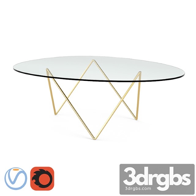 Gubi pedrera coffee table - thumbnail 1