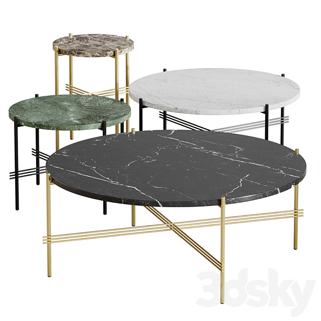 GUBI TS Coffee Table 3DSMax File - thumbnail 1