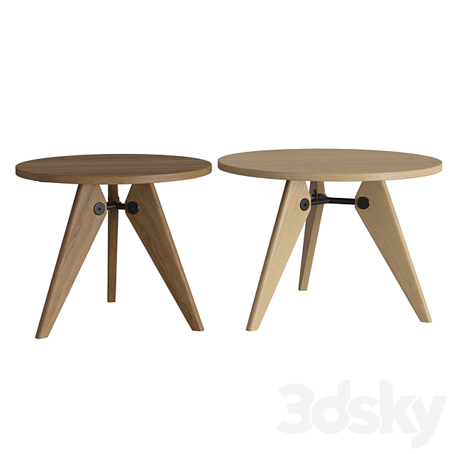 Gueridon table 3DSMax File - thumbnail 1