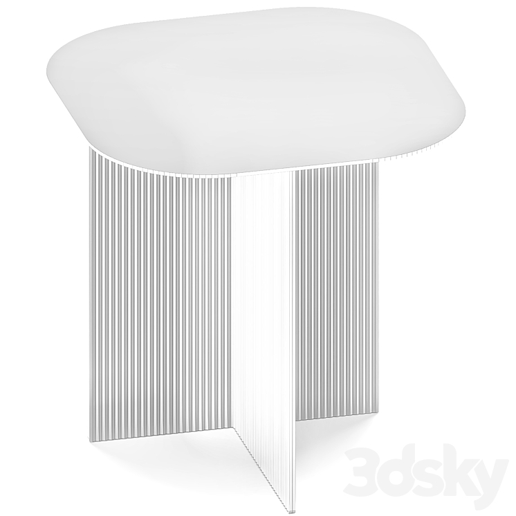 HALO coffee table 3DS Max Model - thumbnail 2
