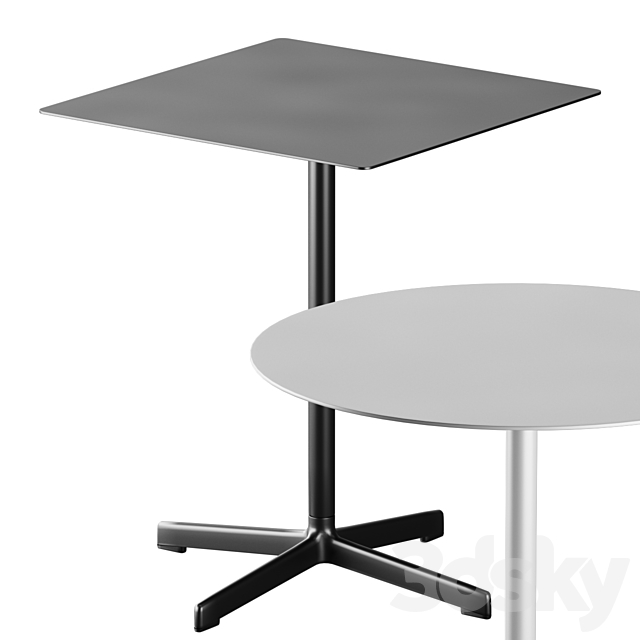 Hay Neu Table & High Table 3DSMax File - thumbnail 4