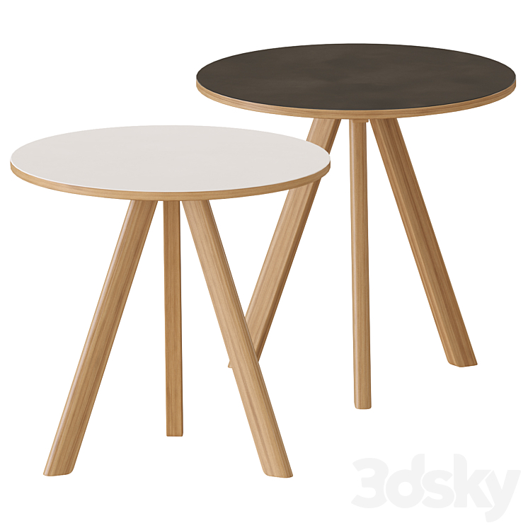 HAY PASTIS COFFEE TABLE 3DS Max Model - thumbnail 2