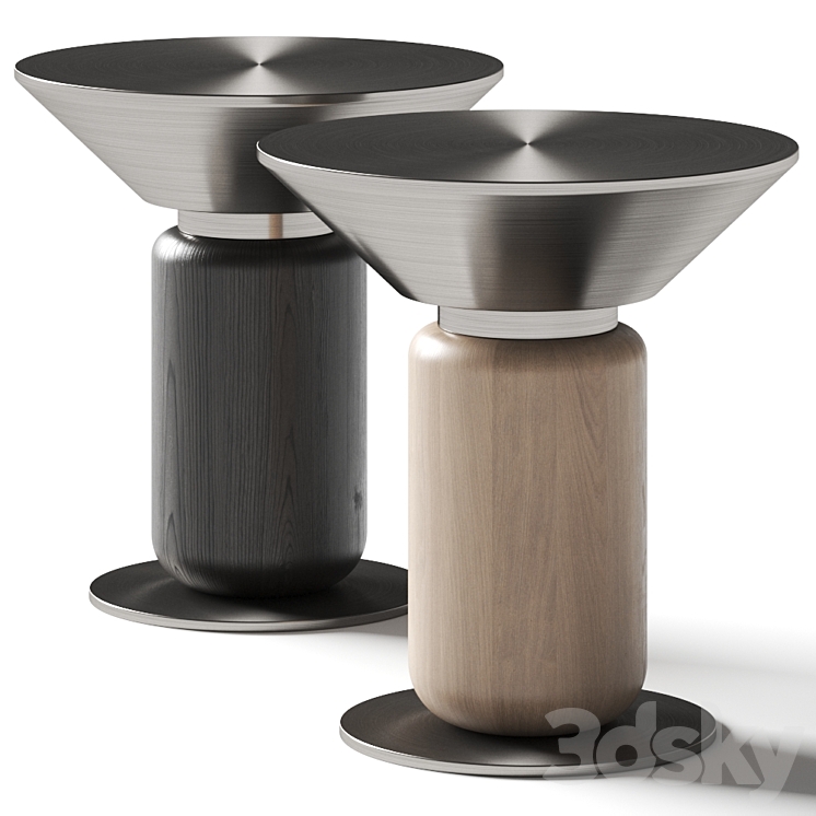 HC28 Aurora Coffee & Side Table 3DS Max - thumbnail 1