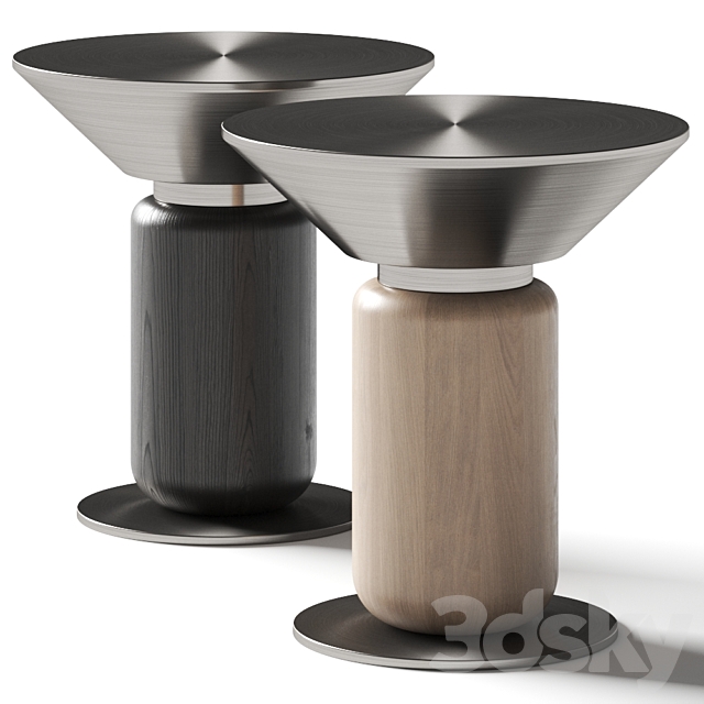 HC28 Aurora Coffee & Side Table 3DSMax File - thumbnail 1