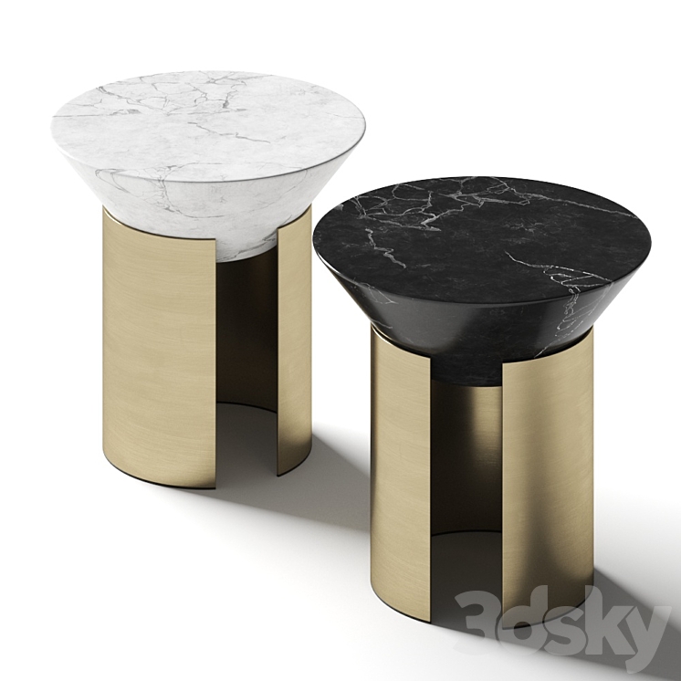 HC28 Cosmo Cone Coffee Tables 3DS Max Model - thumbnail 1