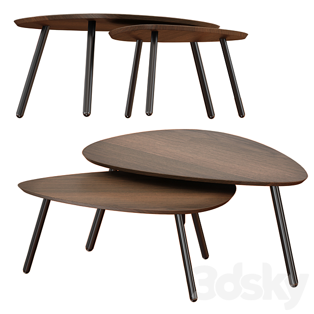 HENDRIX NESTING COFFEE TABLE 3DSMax File - thumbnail 3