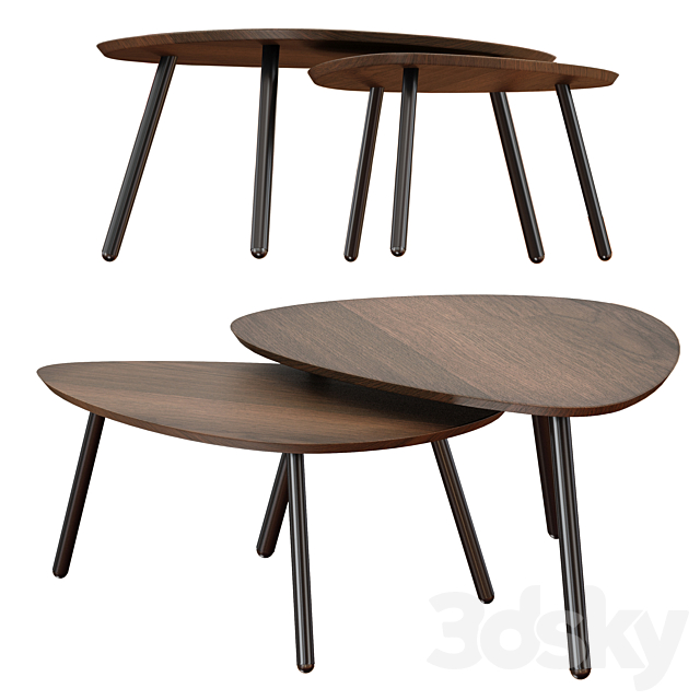 HENDRIX NESTING COFFEE TABLE 3DSMax File - thumbnail 4