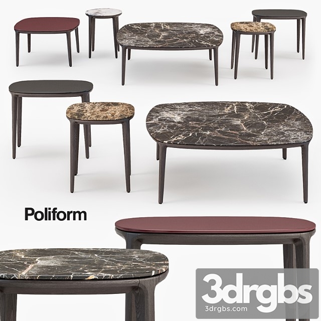 Henry coffee tables set - thumbnail 1