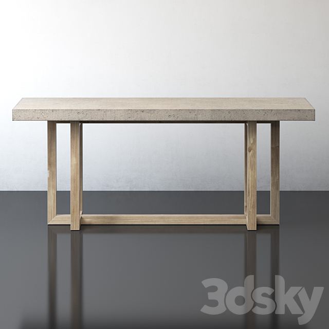 Heston Desk 3ds Max - thumbnail 2