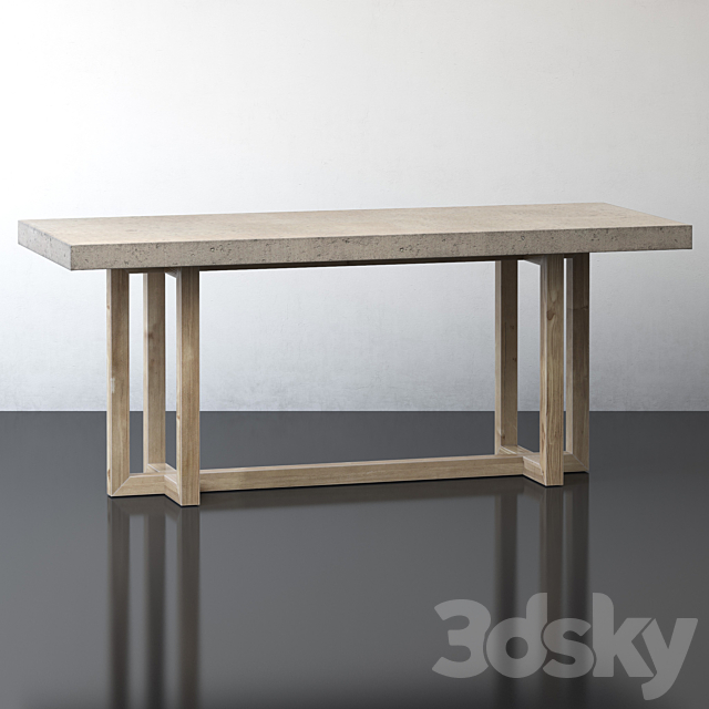 Heston Desk 3ds Max - thumbnail 3