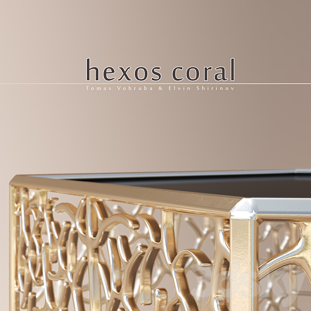 Hexos Coral by Elvin Shirinov 3DS Max Model - thumbnail 2