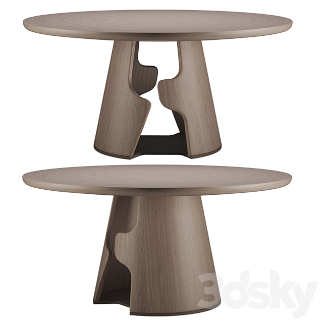 Holly hunt cava dining table 3DSMax File - thumbnail 1