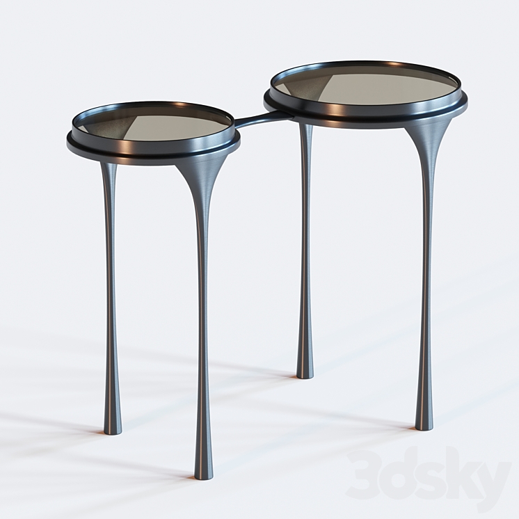 Holly Hunt Spectacles Side Table 3DS Max - thumbnail 1