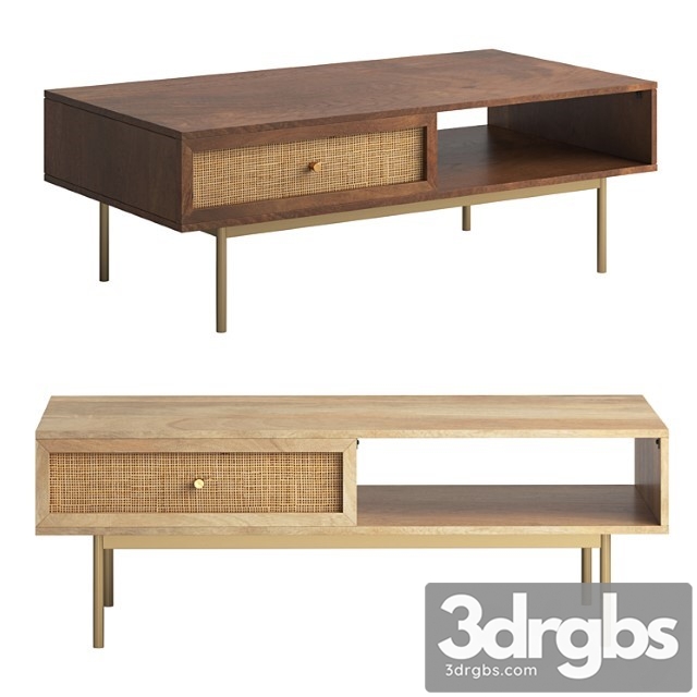 Hudson Coffee Table 3dsmax Download - thumbnail 1