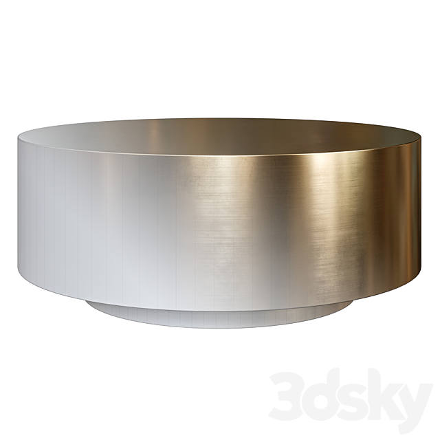 Ibiza Brushed Brass Coffe Table by Modshop 3DSMax File - thumbnail 2