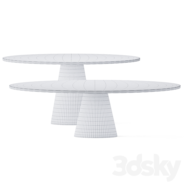 Idee Coffee Tables by Enne 3DSMax File - thumbnail 2