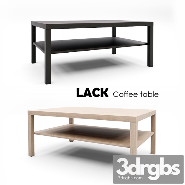 Ikea lack 2 3dsmax Download - thumbnail 1