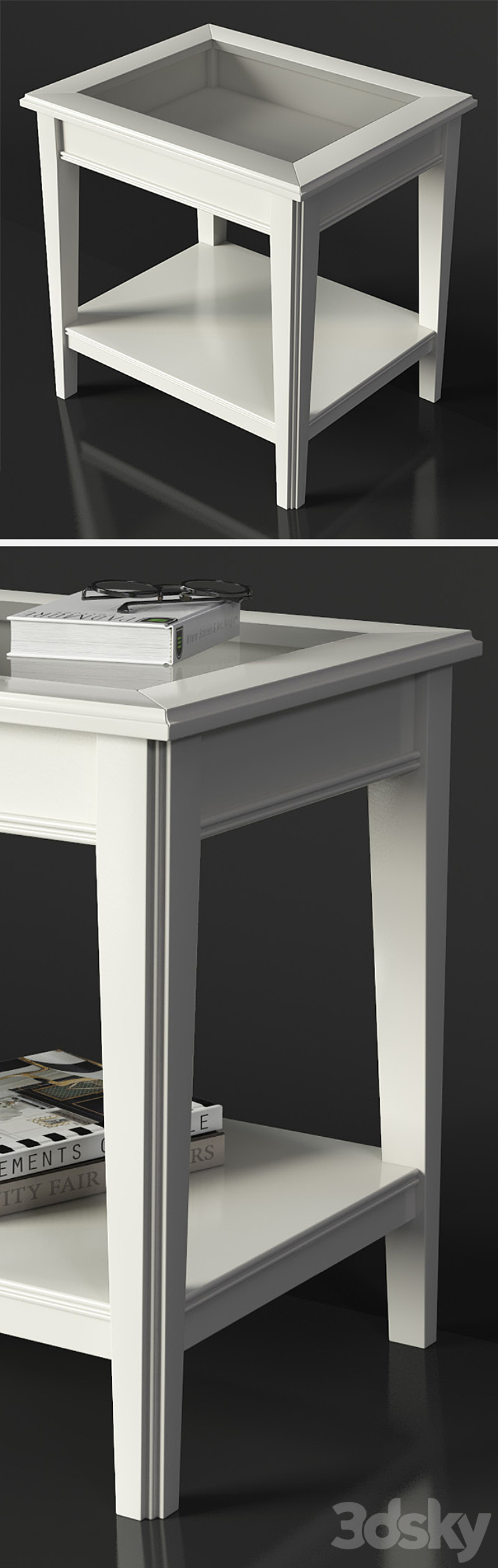 IKEA LIATORP Side table 3DS Max - thumbnail 2