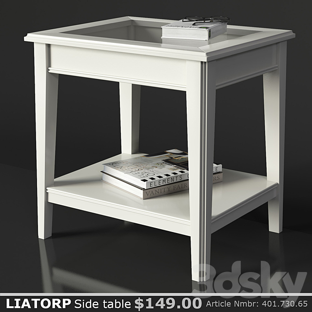 IKEA LIATORP Side table 3DSMax File - thumbnail 1