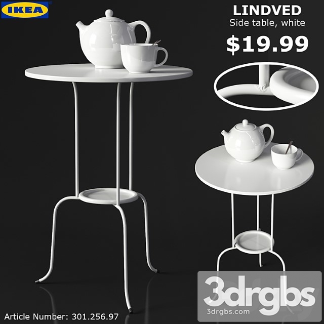 Ikea lindved table - thumbnail 1