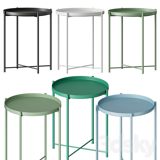 Ikea Table Gladom 3DSMax File - thumbnail 2