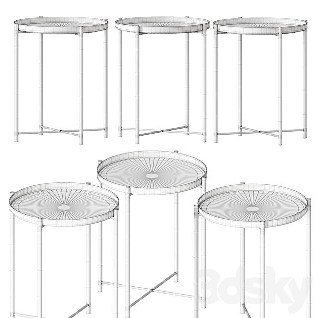 Ikea Table Gladom 3DSMax File - thumbnail 3