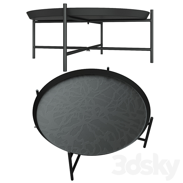 Ikea Tray table Svartan 3DSMax File - thumbnail 2