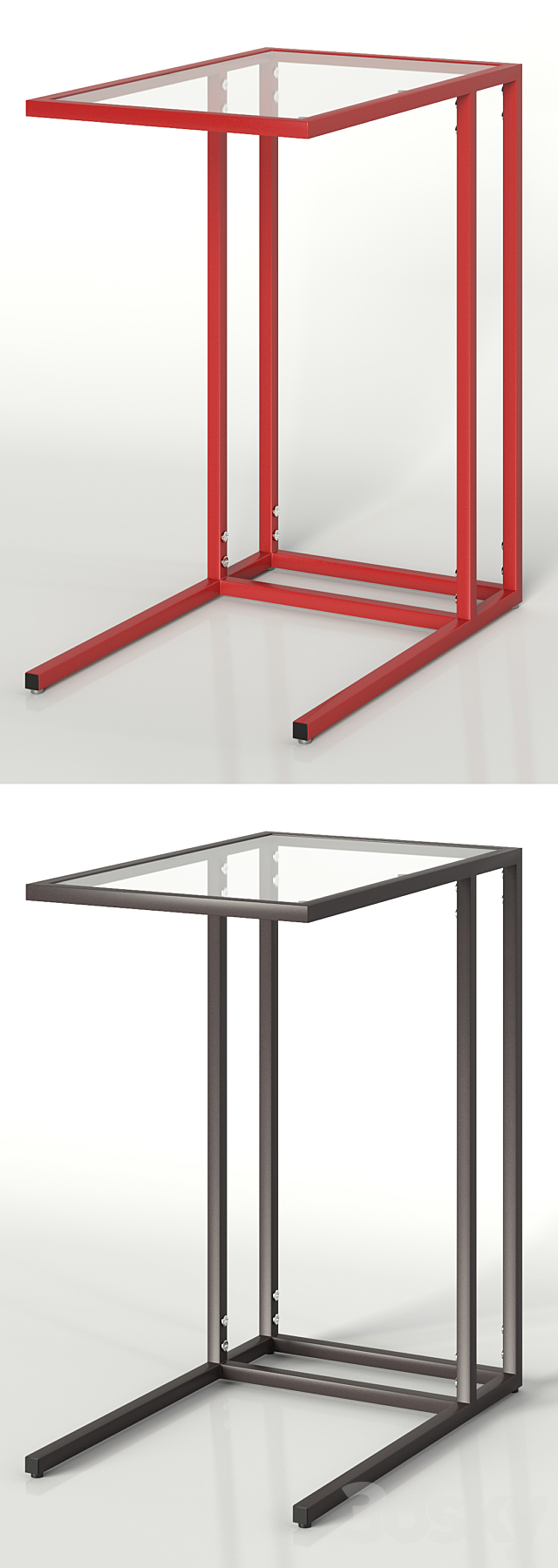 IKEA VITTSJO Laptop stand 3ds Max - thumbnail 2