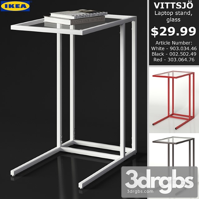 Ikea vittsjo laptop stand - thumbnail 1