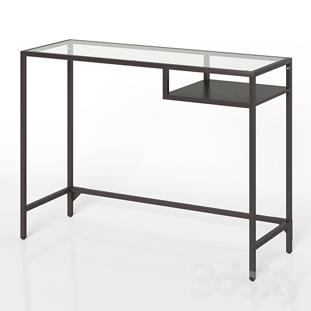 IKEA VITTSJO Laptop table 3DSMax File - thumbnail 2