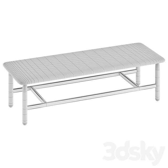 INCLASS WUDI | table 3ds Max - thumbnail 2