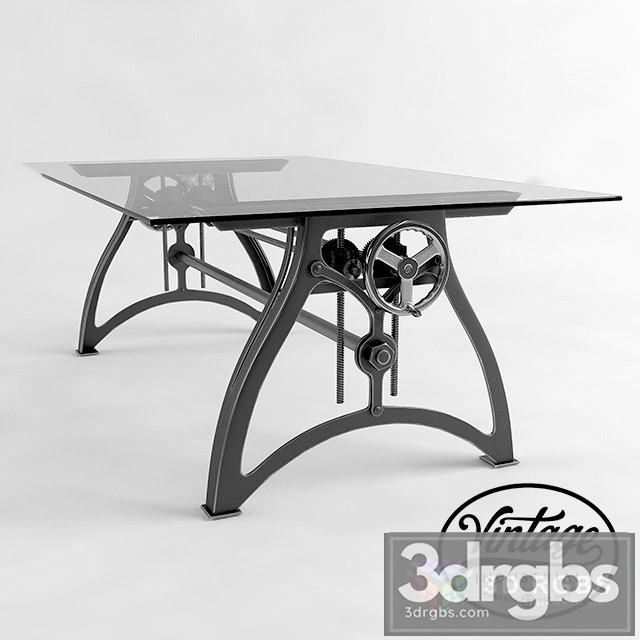 Indastr Table 3dsmax Download - thumbnail 1