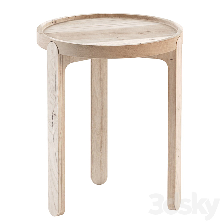 INDSKUD TRAY TABLE 3DS Max Model - thumbnail 3