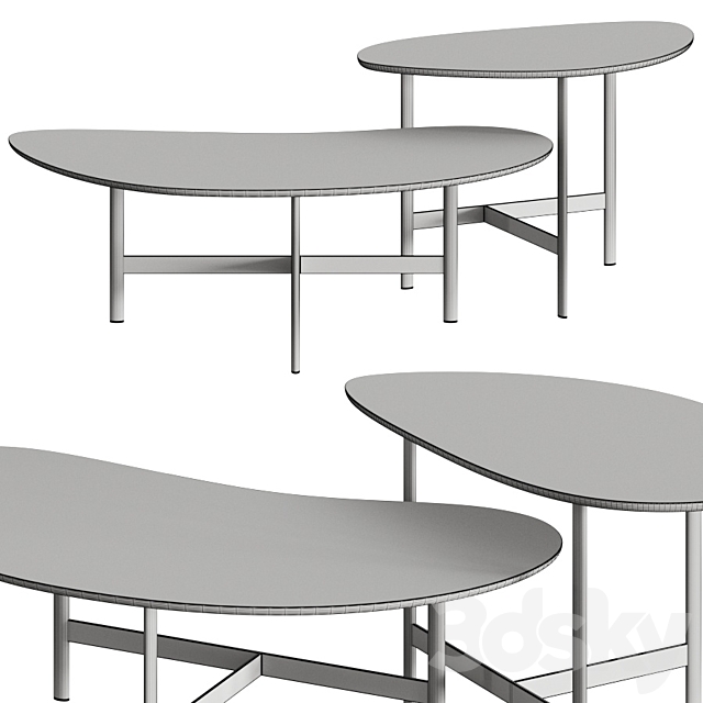 International Marmi Oman Coffee Tables 3DSMax File - thumbnail 2